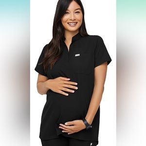 NWT Figs Kitale Maternity Scrub Top Size Large